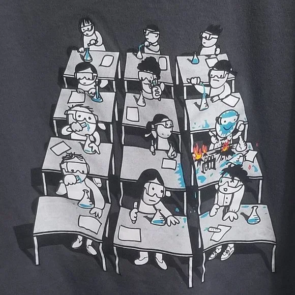 Gray chemistry Woot! women's t-shirt - Picture 2 of 4